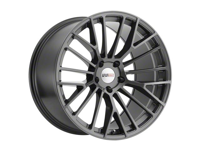 Cray Astoria High Gloss Gunmetal Wheel; 18x9.5 (97-04 Corvette C5)