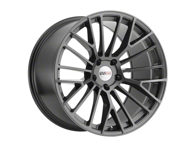 Cray Astoria High Gloss Gunmetal Wheel; 19x12 (06-13 Corvette C6 Grand Sport, Z06)