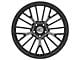 Cray Astoria High Gloss Gunmetal Wheel; 19x12 (06-13 Corvette C6 Grand Sport, Z06)