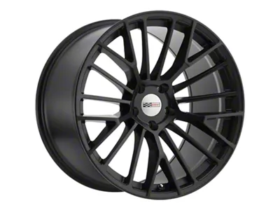 Cray Astoria Matte Black Wheel; 18x9.5 (97-04 Corvette C5)