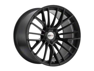 Cray Astoria Matte Black Wheel; Rear Only; 20x10.5 (14-19 Corvette C7 Grand Sport, Stingray)