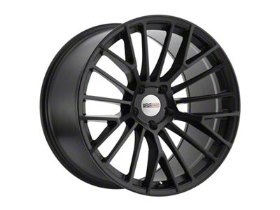 Cray Astoria Matte Black Wheel; Rear Only; 19x10.5 (97-04 Corvette C5)