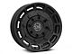 Cray Hammerhead Gloss Black Wheel; Rear Only; 19x10.5 (97-04 Corvette C5)