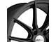 Cray Spider Matte Black Wheel; 19x10.5 (97-04 Corvette C5)