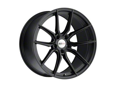 Cray Spider Matte Black Wheel; 19x11; 76mm Offset (97-04 Corvette C5)