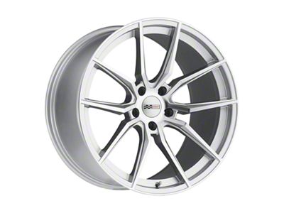 Cray Spider Silver with Mirror Cut Face Wheel; 19x11 (97-04 Corvette C5)