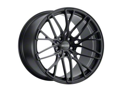 Cray Falcon Matte Black Wheel; Rear Only; 20x11; 76mm Offset (14-19 Corvette C7 Grand Sport, Stingray)