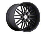 Cray Hawk Matte Black Wheel; Rear Only; 20x11; 73mm Offset (14-19 Corvette C7)