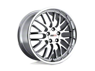 Cray Manta Chrome Wheel; Front Only; 17x9 (97-04 Corvette C5)