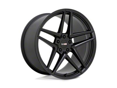 Cray Panthera Semi Gloss Black Wheel; Rear Only; 21x12 (20-24 Corvette C8, Excluding Z06)
