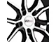 Cray Spider Gloss Black with Mirror Cut Face Wheel; 19x10.5 (05-13 Corvette C6 Base)