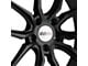 Cray Spider Matte Black Wheel; 18x9.5 (05-13 Corvette C6 Base)