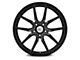 Cray Spider Matte Black Wheel; 19x10.5 (05-13 Corvette C6 Base)