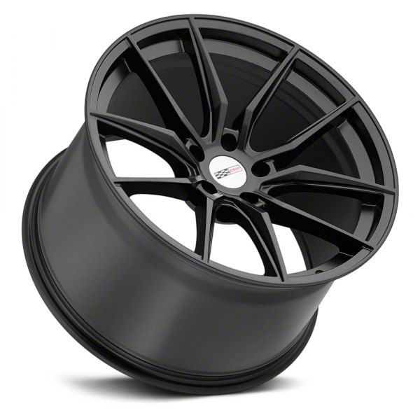 Cray Corvette Spider Matte Black Wheel; 19x9.5; 56mm Offset