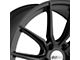 Cray Spider Matte Black Wheel; Rear Only; 20x11 (14-19 Corvette C7 Stingray)