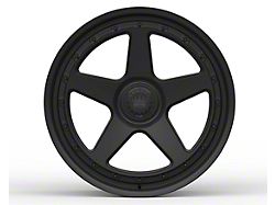 Crown Forged Wheels CF-1 Satin Black Wheel; Rear Only; 20x11.5; 42mm Offset (16-24 Camaro)