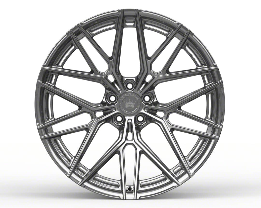 Cfperformance Rims Crown Forged Wheels Camaro CF-R3 Gunmetal Wheel; Rear Only; 19x11; 44mm ...