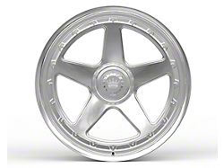Crown Forged Wheels CF-1 Polished Wheel; 18x11; 57mm Offset (97-04 Corvette C5)