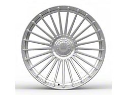 Crown Forged Wheels CF-AR2 Machined/Brushed Wheel; Front Only; 19x10.5; 36mm Offset (15-19 Corvette C7, Excluding Stingray)