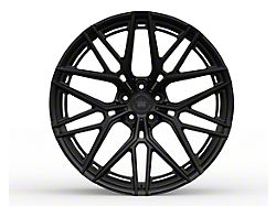 Crown Forged Wheels CF-R3 Satin Black Wheel; Rear Only; 21x13; 22mm Offset (23-26 Corvette C8, Excluding Stingray)