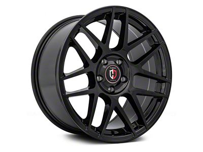 Curva Concepts C300 Gloss Black Wheel; Rear Only; 20x10.5 (05-09 Mustang)