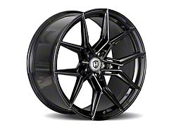 Curva Concepts CFF43 Gloss Black Wheel; Rear Only; 20x10; 38mm Offset (05-09 Mustang)