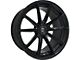 Curva Concepts C46 Gloss Black Wheel; Rear Only; 20x10.5 (06-10 RWD Charger)