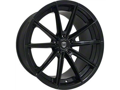 Curva Concepts C46 Gloss Black Wheel; Rear Only; 20x10.5 (06-10 RWD Charger)