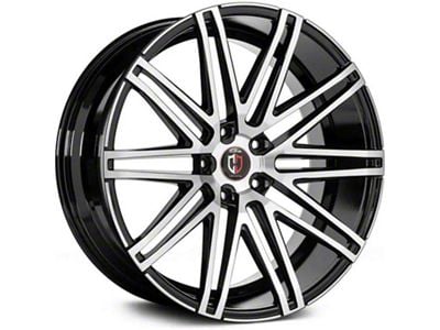Curva Concepts C48 Gloss Black Wheel; Rear Only; 20x10.5 (06-10 RWD Charger)