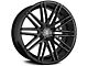 Curva Concepts C50 Gloss Black Wheel; Rear Only; 22x10.5 (06-10 RWD Charger)