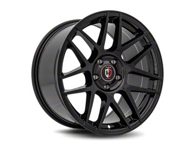 Curva Concepts C300 Gloss Black Wheel; 18x8.5 (10-15 Camaro LS, LT)