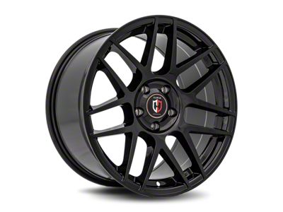 Curva Concepts C300 Gloss Black Wheel; 18x9.5 (10-15 Camaro LS, LT)