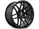 Curva Concepts C300 Gloss Black Wheel; Rear Only; 20x10.5 (10-15 Camaro)