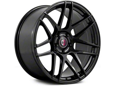 Curva Concepts C300 Gloss Black Wheel; Rear Only; 20x10.5 (10-15 Camaro)