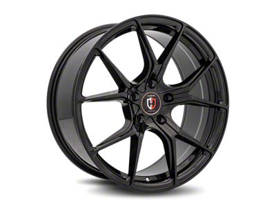 Curva Concepts C42 Gloss Black Wheel; 19x9.5; 40mm Offset (10-15 Camaro, Excluding Z/28 & ZL1)