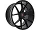Curva Concepts C42 Gloss Black Wheel; Rear Only; 20x10 (10-15 Camaro)