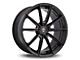 Curva Concepts C46 Gloss Black Wheel; Rear Only; 20x10.5 (10-15 Camaro)
