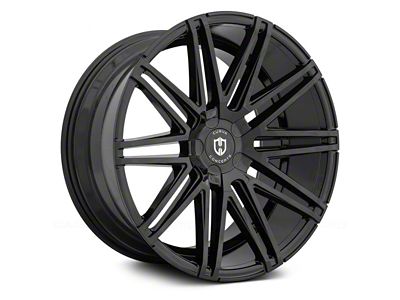 Curva Concepts C48 Gloss Black Wheel; Rear Only; 20x10.5 (10-15 Camaro)