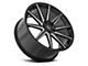 Curva Concepts C49 Gloss Black Milled Wheel; Rear Only; 20x10.5 (10-15 Camaro)