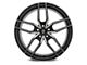 Curva Concepts CFF25 Gloss Black Machine Wheel; 20x8.5 (10-15 Camaro LS, LT)