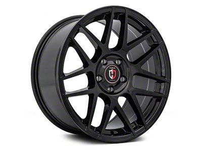 Curva Concepts C300 Gloss Black Wheel; Rear Only; 20x10.5 (10-14 Mustang)