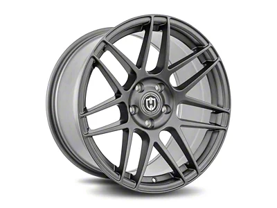 Curva Concepts CFF300 Gunmetal Wheel; 18x8.5; 35mm Offset (10-14 Mustang GT w/o Performance Pack, V6)