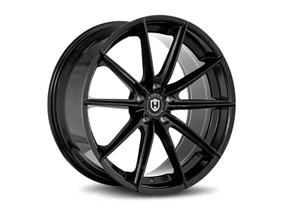 Curva Concepts CFF46 Gloss Black Wheel; 18x8.5; 35mm Offset (79-93 Mustang w/ 5-Lug Conversion)