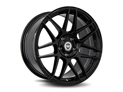 Curva Concepts CFF300 Gloss Black Wheel; 18x9.5; 35mm Offset (99-04 Mustang)