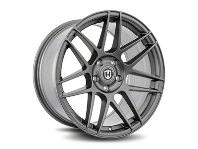Curva Concepts CFF300 Gunmetal Wheel; 18x8.5; 35mm Offset (99-04 Mustang)