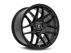 Curva Concepts C300 Gloss Black Wheel; 18x9.5 (16-24 Camaro LS, LT, LT1)