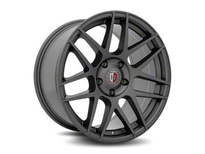 Curva Concepts C300 Matte Gunmetal Wheel; 18x9.5 (16-24 Camaro LS, LT, LT1)