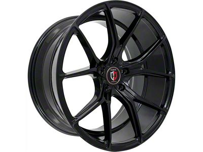 Curva Concepts C42 Gloss Black Wheel; 20x8.5; 35mm Offset (16-24 Camaro)