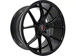 Curva Concepts C42 Gloss Black Wheel; Rear Only; 20x10 (16-24 Camaro)