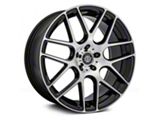 Curva Concepts C7 Gloss Black Machine Wheel; 20x8.5; 35mm Offset (16-24 Camaro LS, LT)